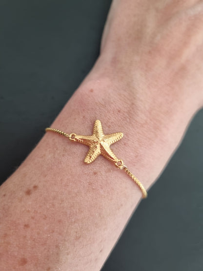 Pulseira Golden Starfish