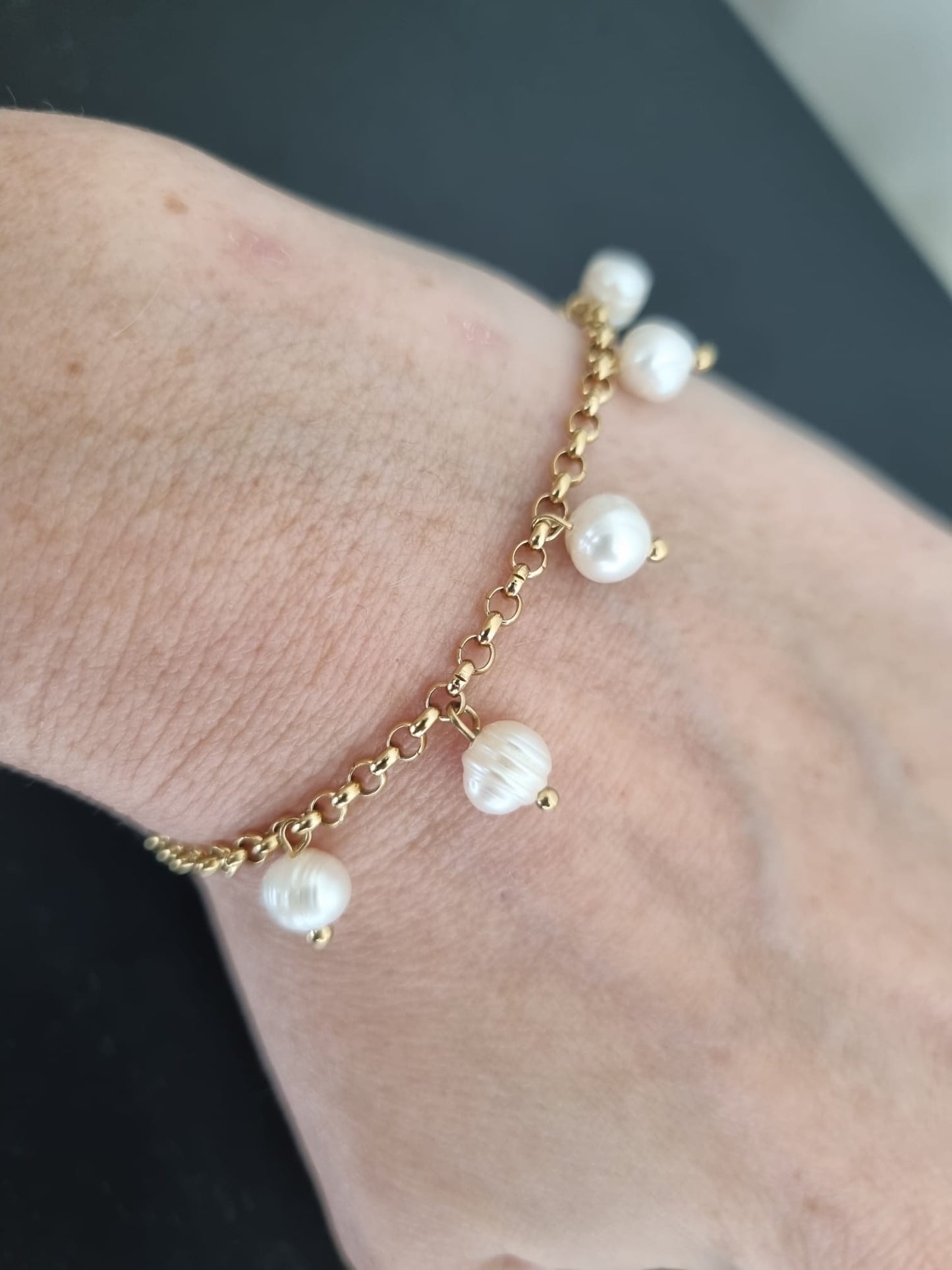 Pulseira Pearl Charm