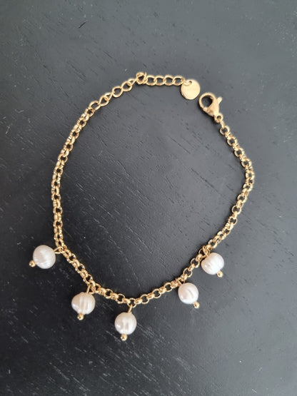 Pulseira Pearl Charm